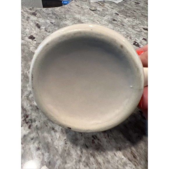 Waffle House Thick Rounded Diner Coffee Mug Cup Tuxton Vintage Heavy Duty White - Picture 5 of 5